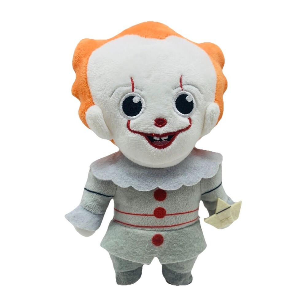 Pennywise Stephen King IT Plush Stuffed Figure 8" Kidrobot NECA Scary Clown Toy